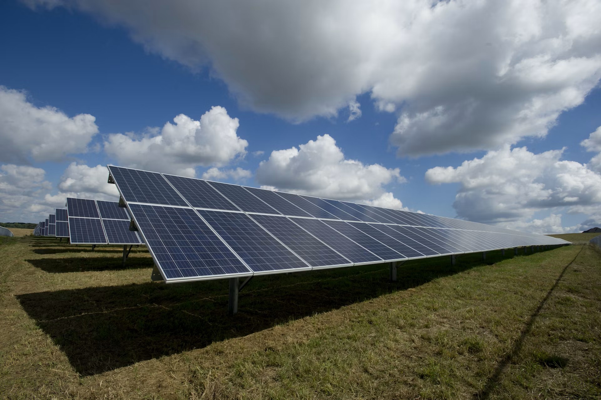 Solar panels rooftop